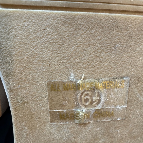 2/$10 Tan Cross Strap Sandals - Picture 2 of 3